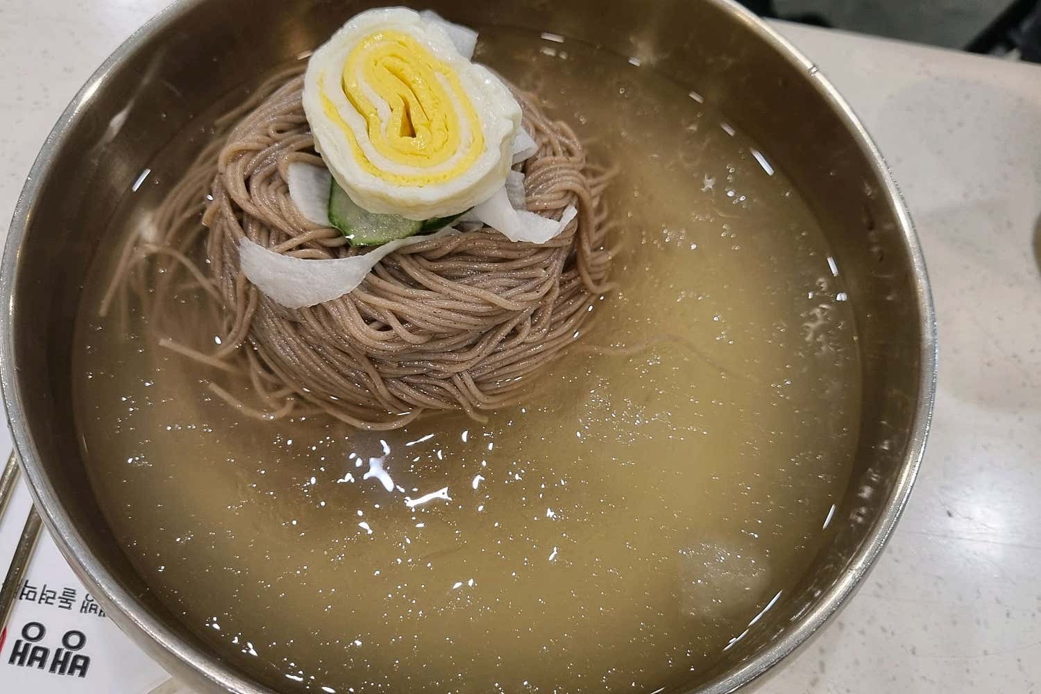 뱅뱅막국수 물막국수