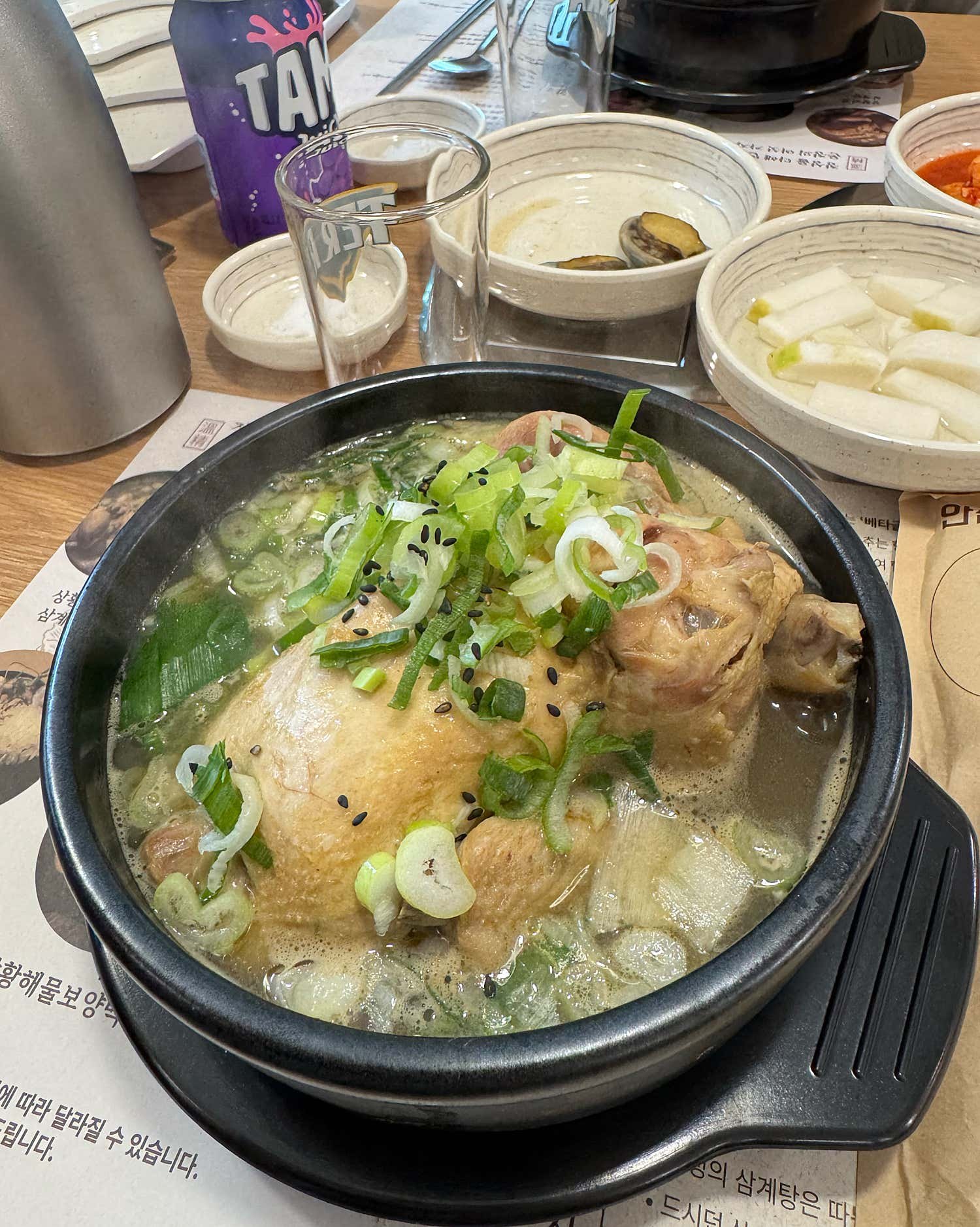 온정삼계탕 대표 메뉴