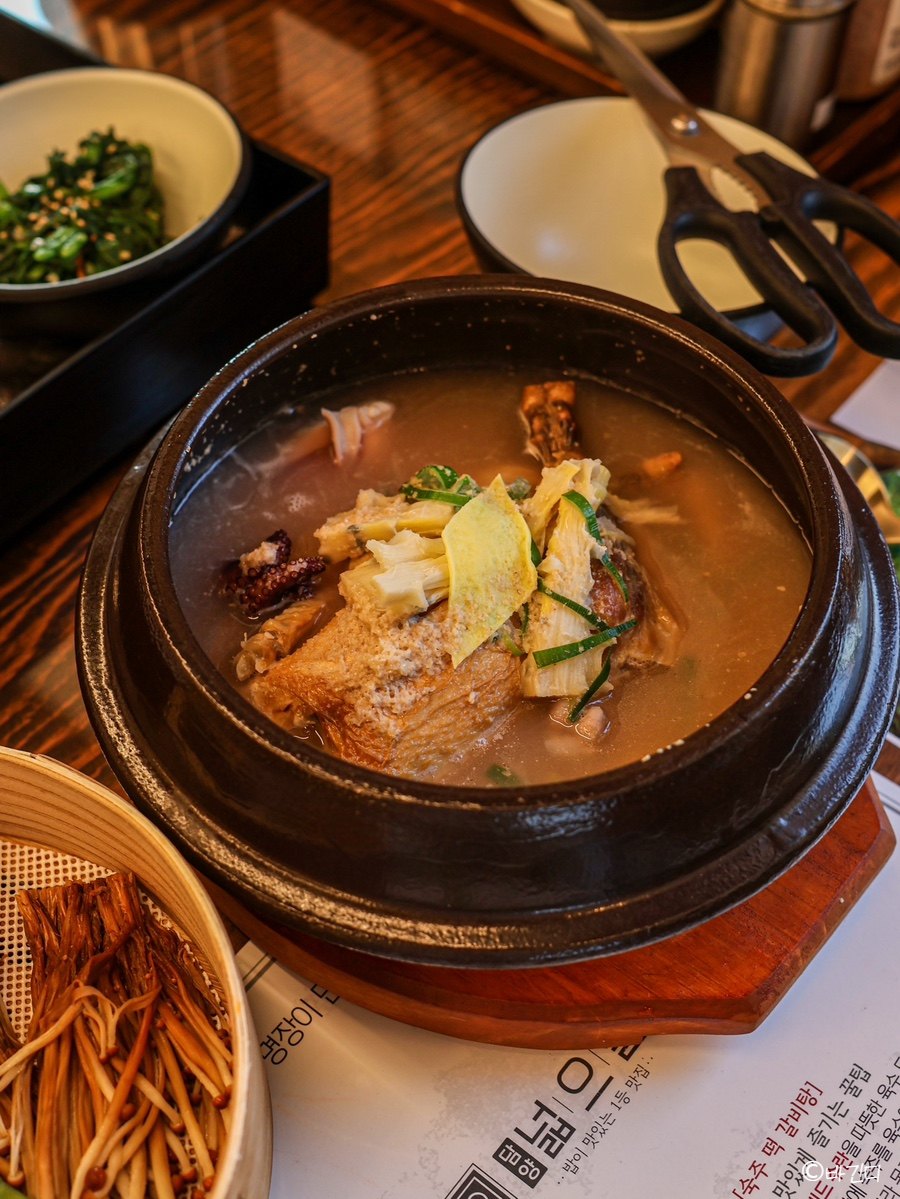 담양넓으실삼계갈비당 대표 메뉴