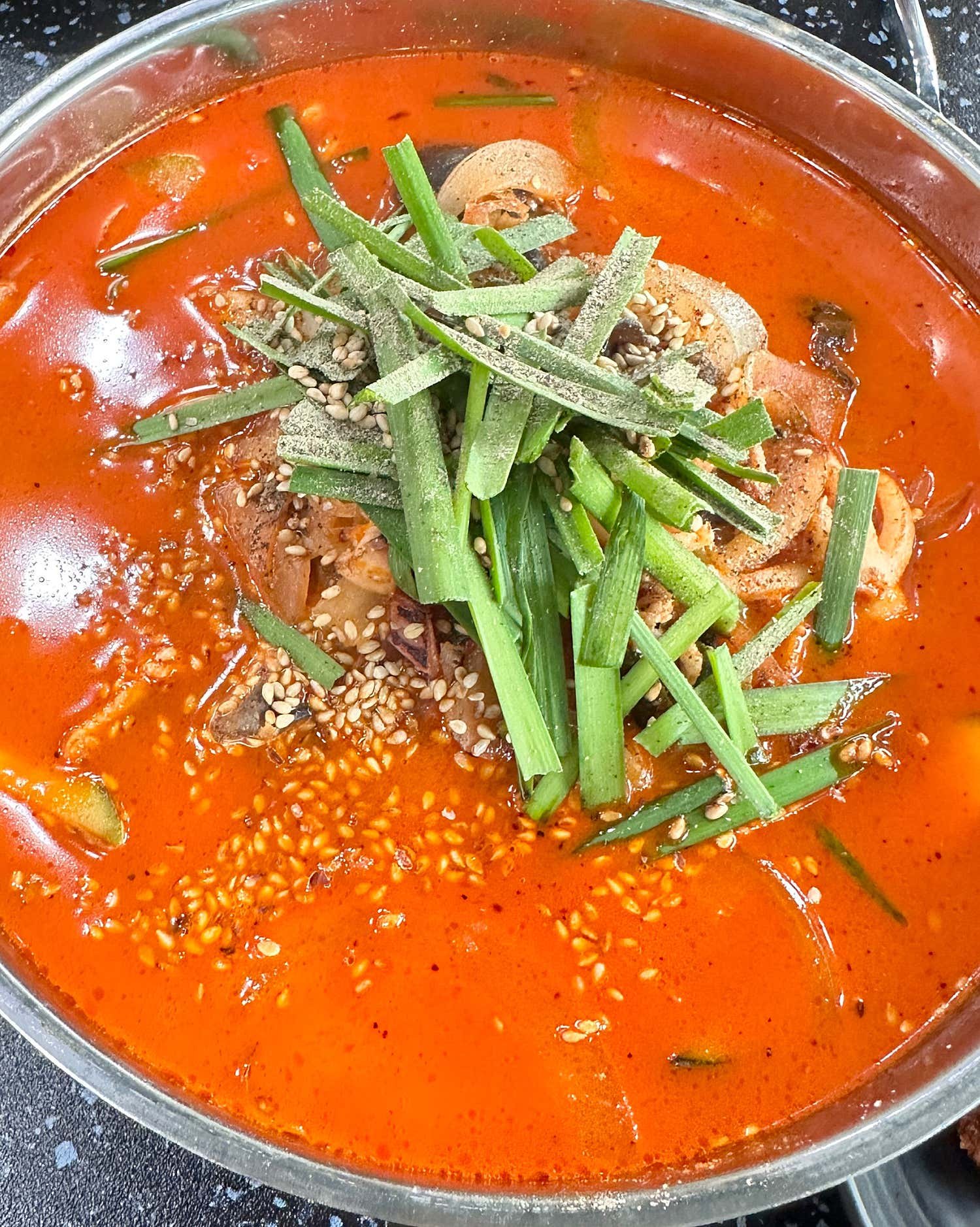 백도씨 짬뽕순두부 대표 메뉴