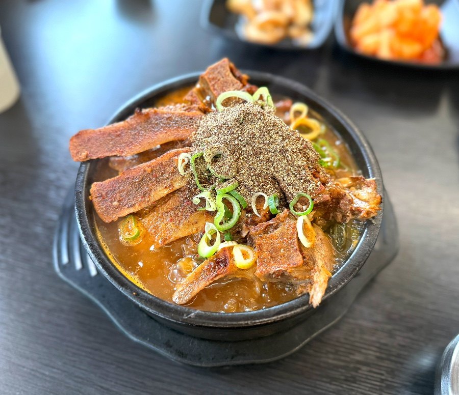 강화옥 뼈국 본점 대표 메뉴