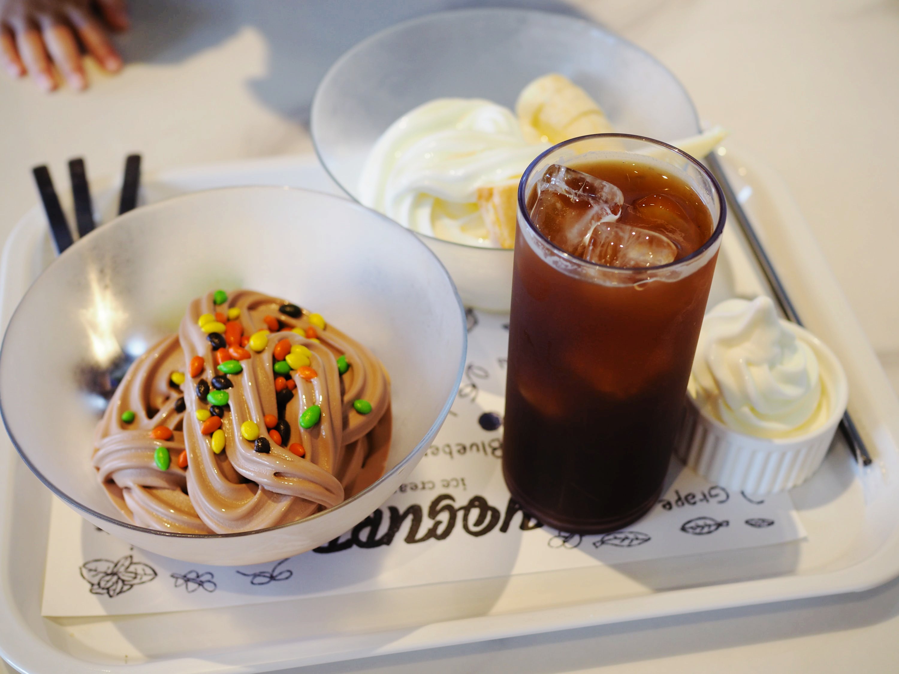 카페 더웨이브 초콜릿라떼