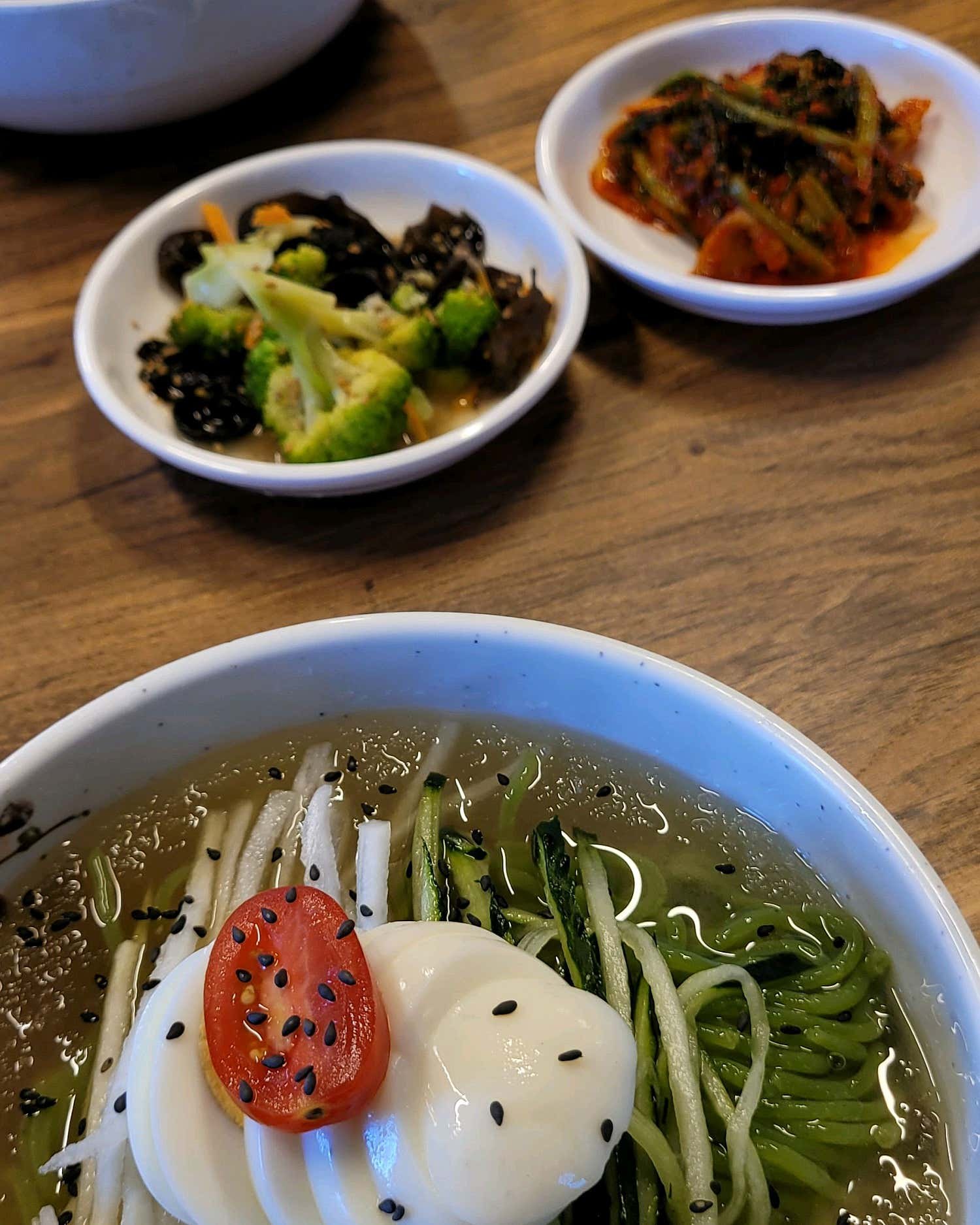 통일가든 열무국수