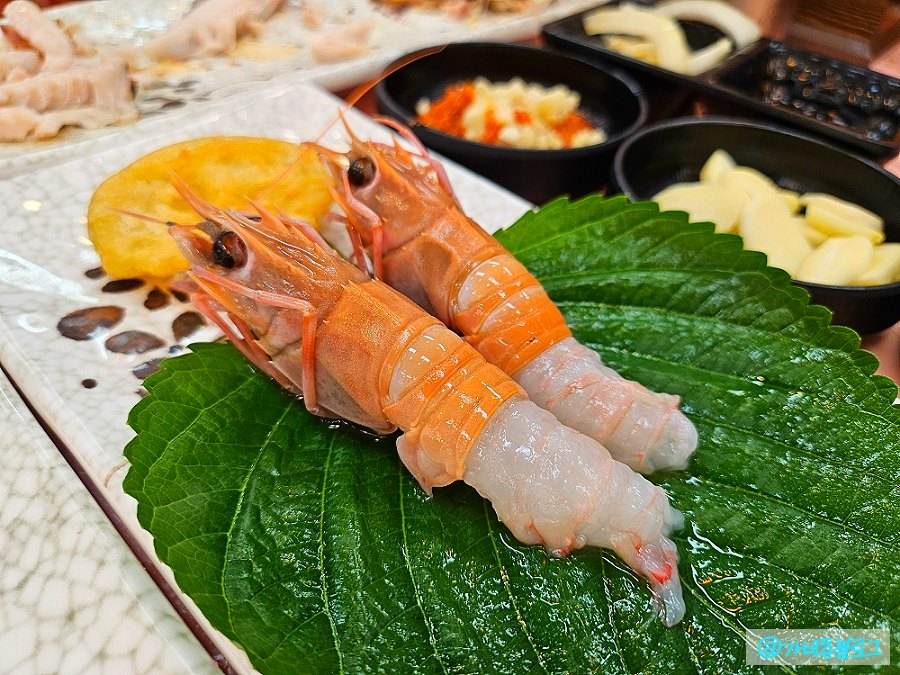 동해수산회센타 대표 상차림