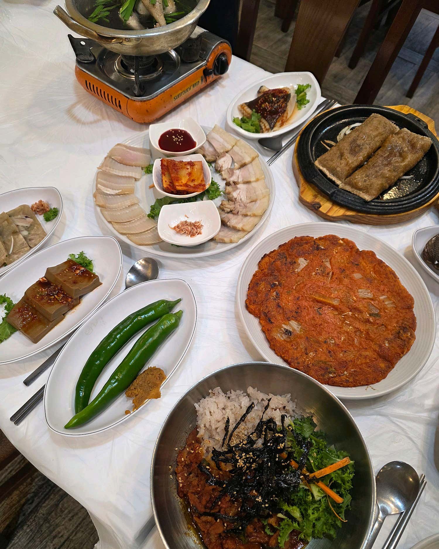 경기전막걸리 대표 메뉴