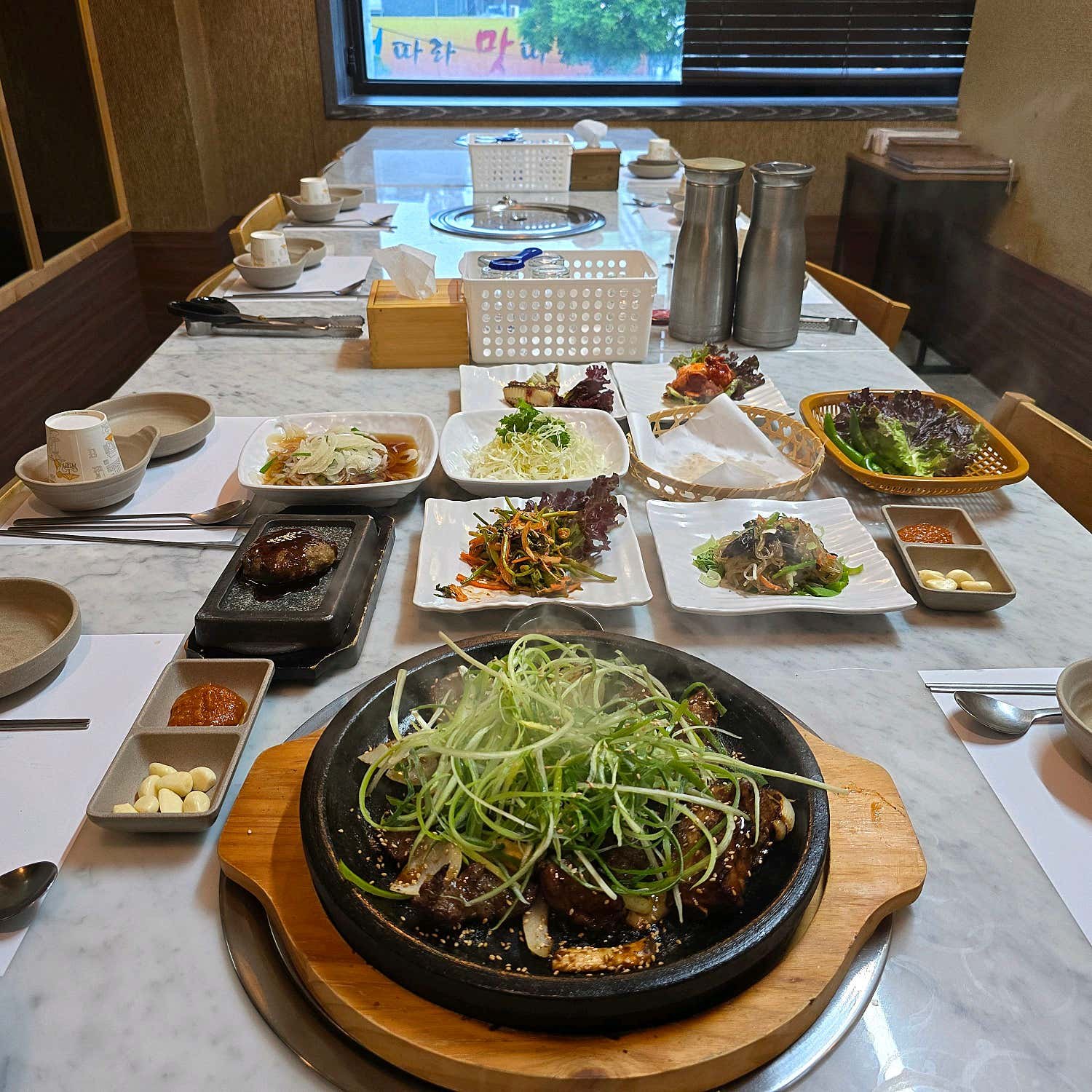 갈비한정식백두천지 대표 메뉴