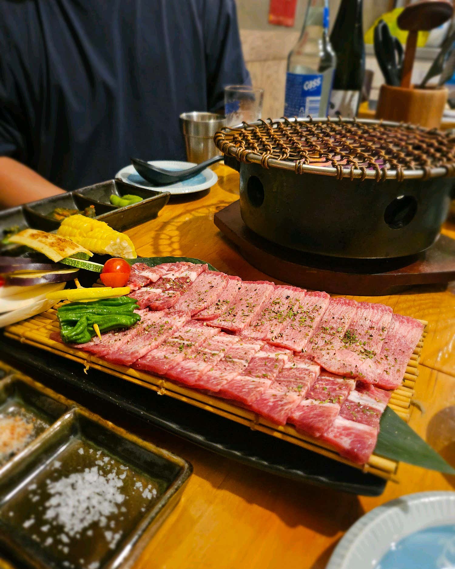 오호리준 우설 야키니쿠