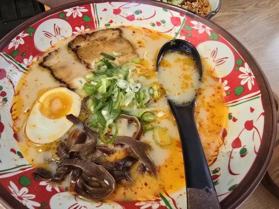 이찌바라멘 대표 메뉴
