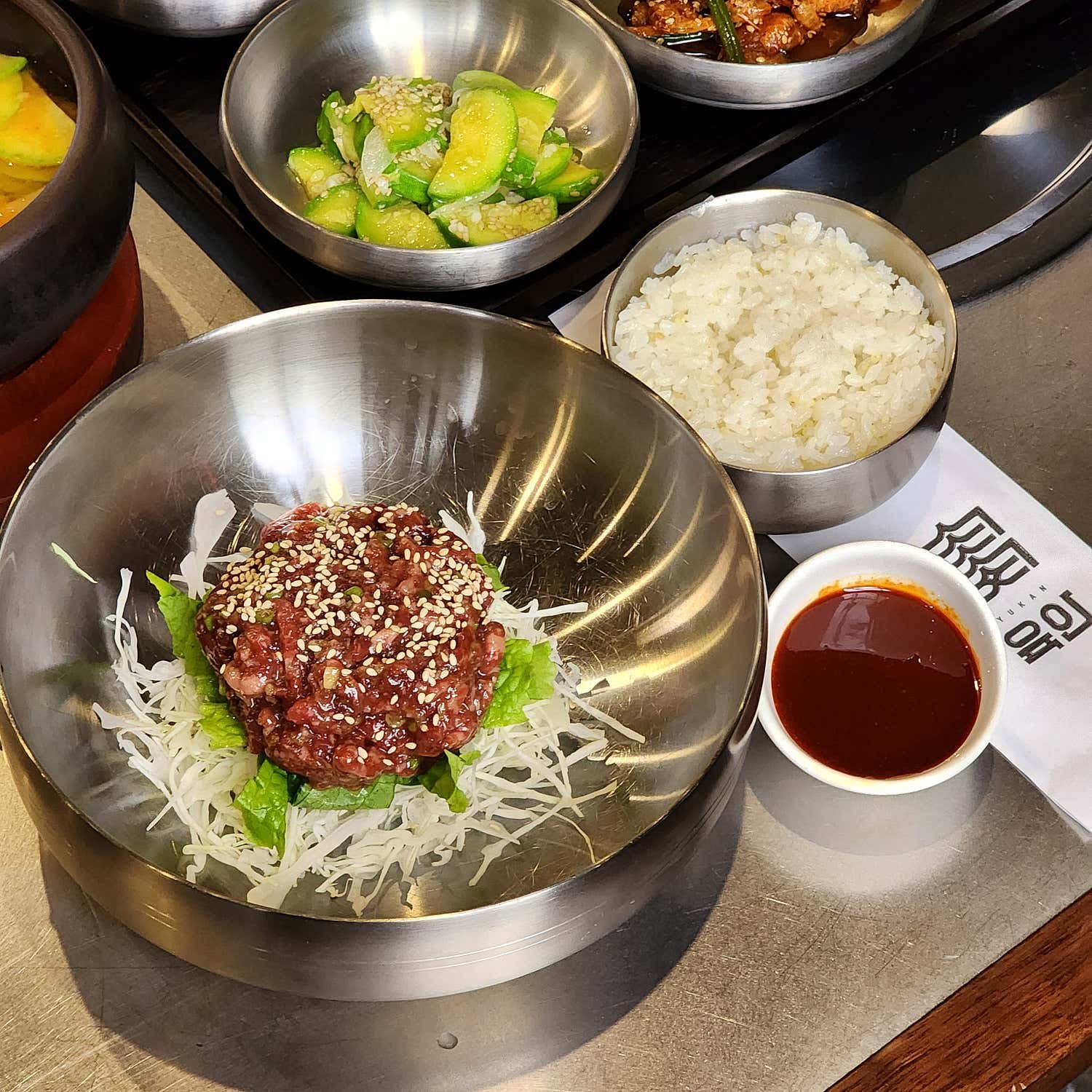 순천 고기집 육안 한우 육회비빔밥